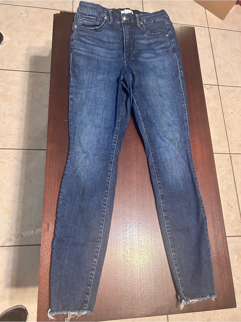 Good American Dark Blue Skinny Jeans